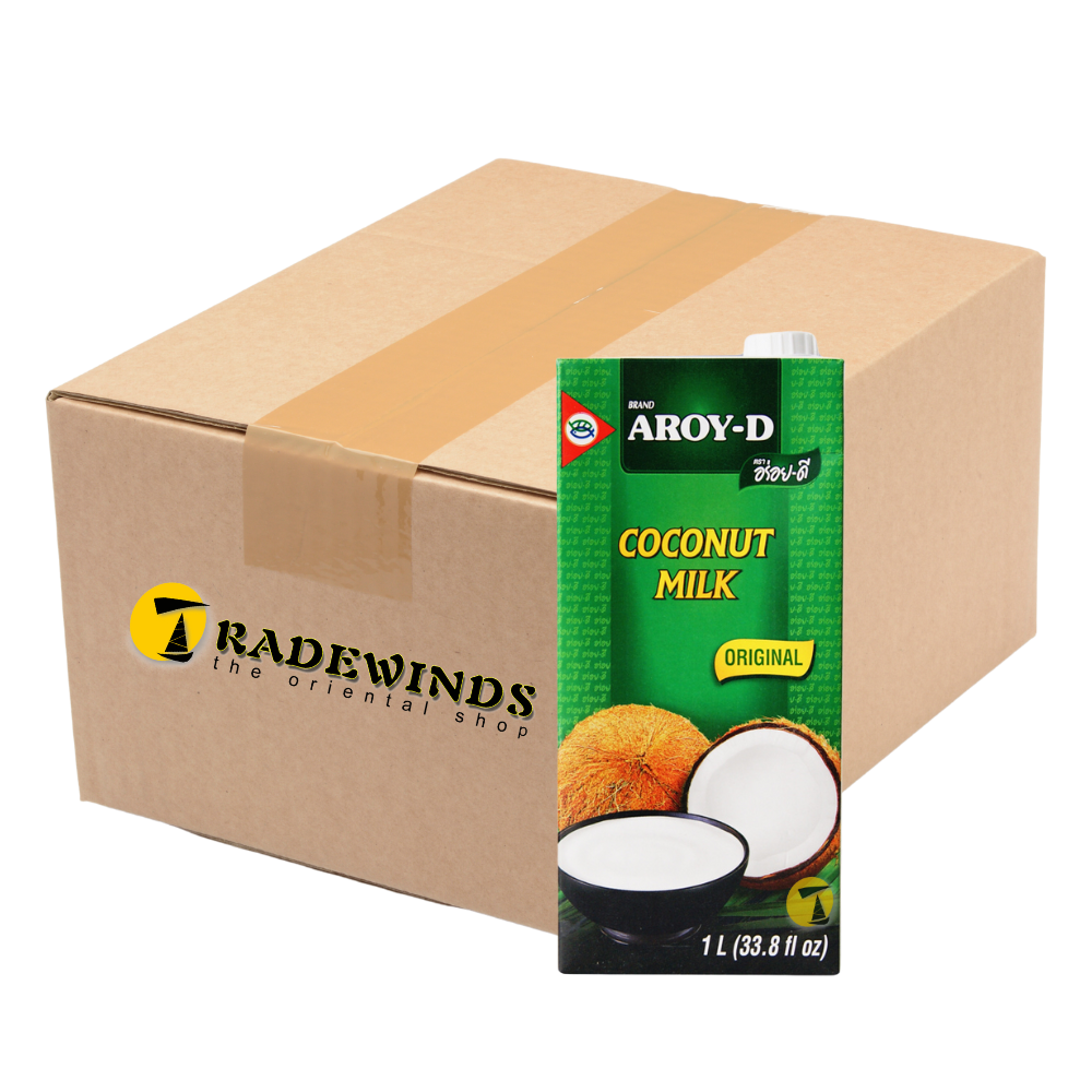 Aroy-D Coconut Milk - 12 x1 litre