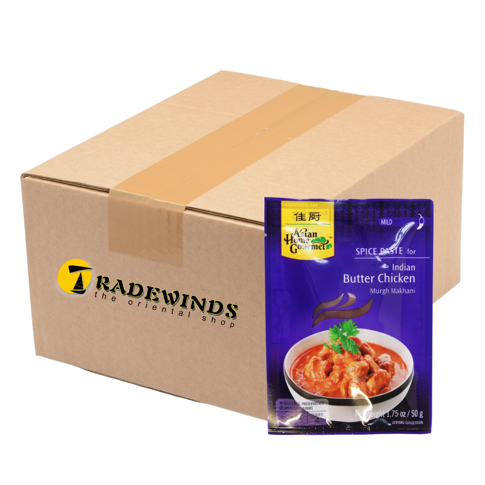 Asian Home Gourmet Indian Butter Chicken Makhani - 12 x 50g