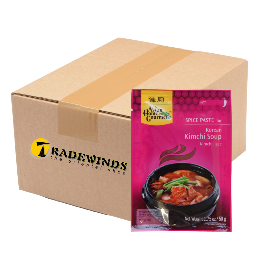 Asian Home Gourmet Korean Kimchi Soup - 12 x 50g