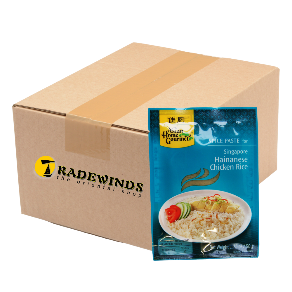 Asian Home Gourmet Singapore Hainanese Chicken Rice - 12 x 50g
