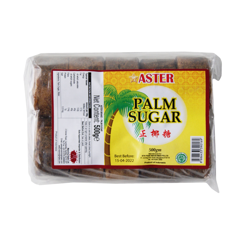 Aster Palm Sugar Blocks - 12x500g