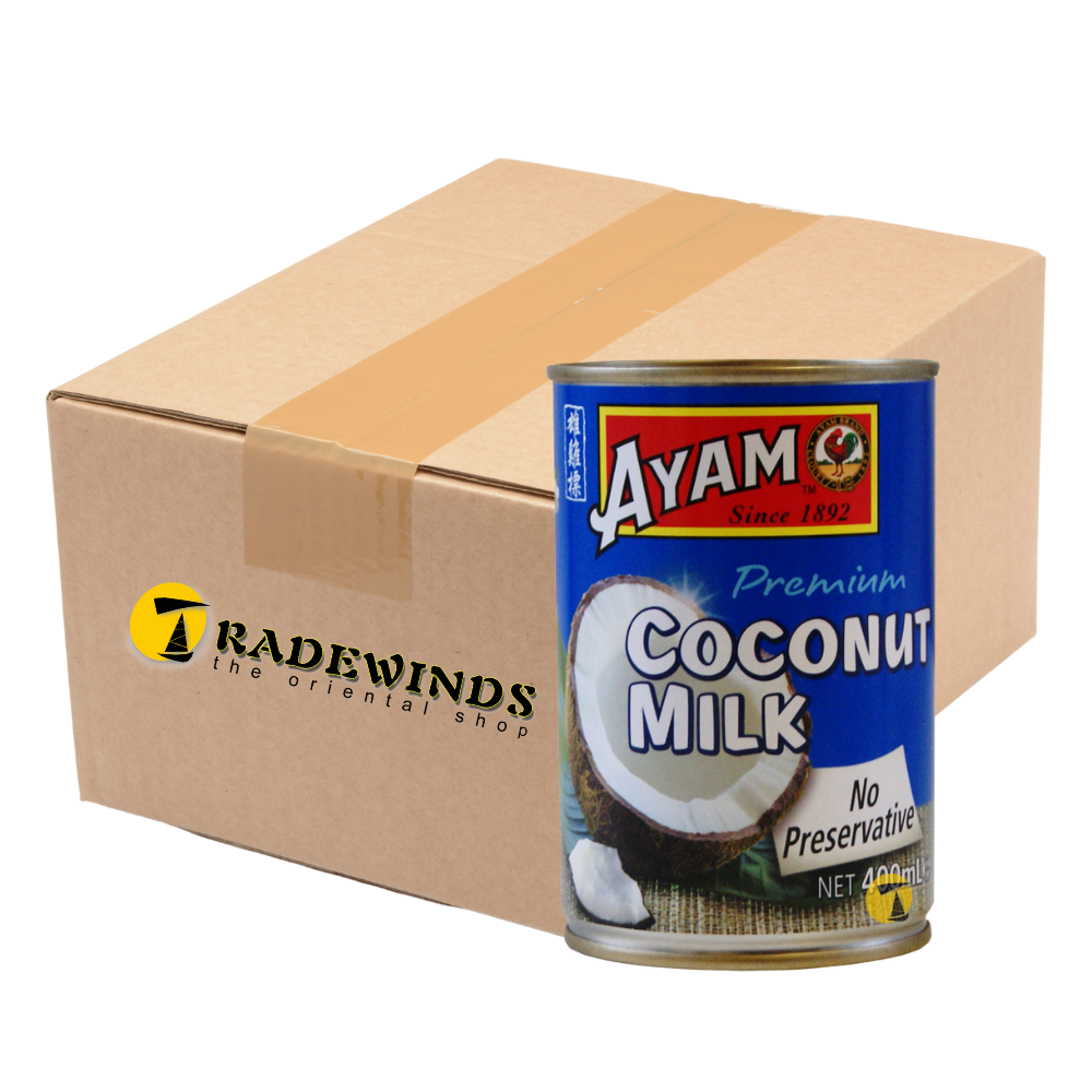 Ayam Premium Coconut Milk - 6 x 400ml
