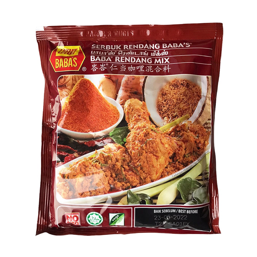 Baba's Rendang Curry Powder - 40x250g