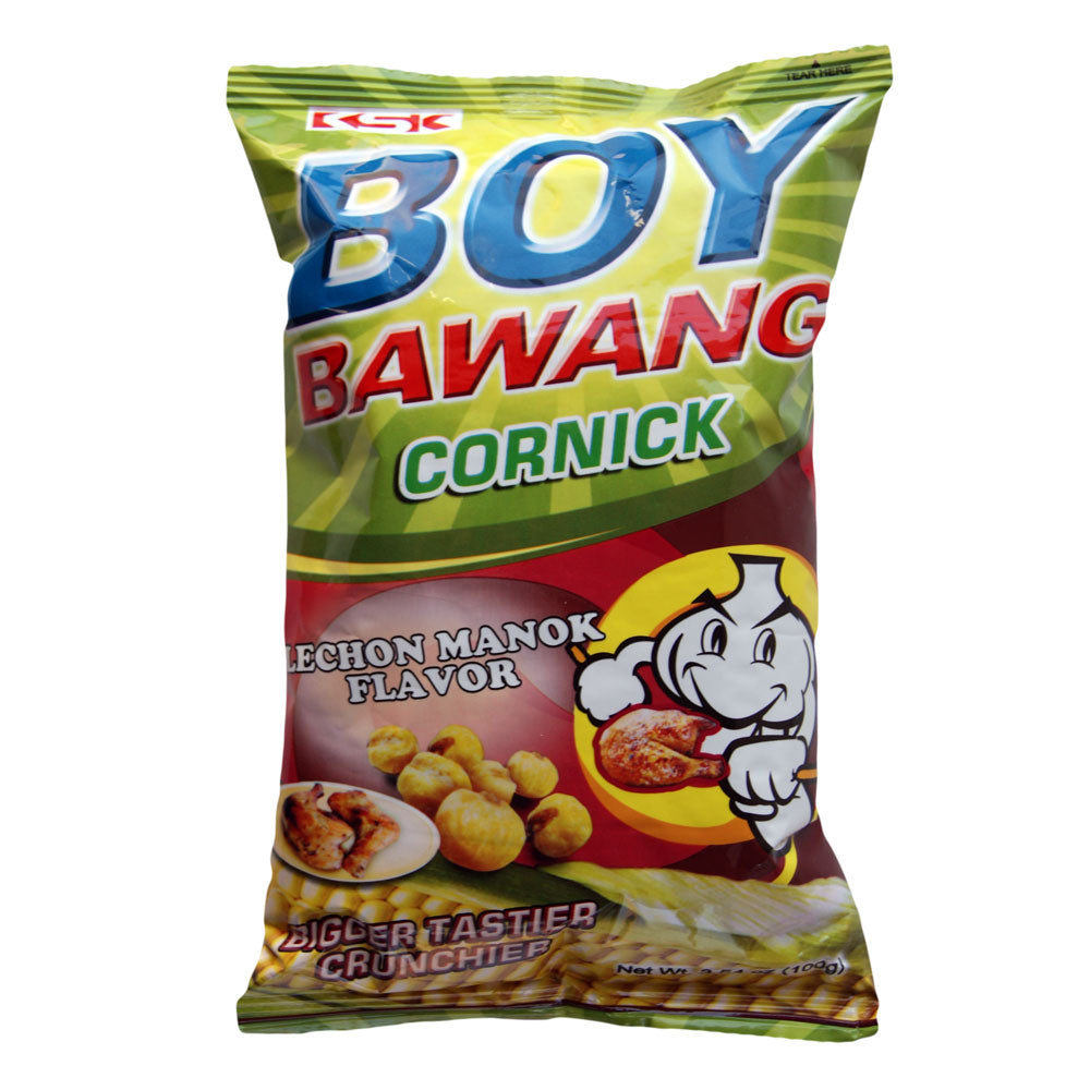 Boy Bawang Corn Snack - Chicken Flavour - 20x90g