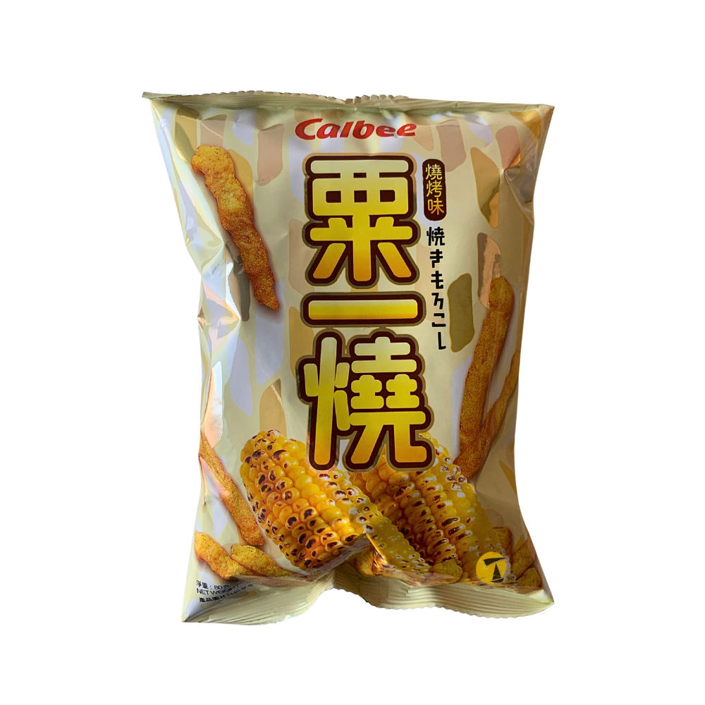 Calbee Grill-A-Corn Sticks BBQ Flavour - 20x80g