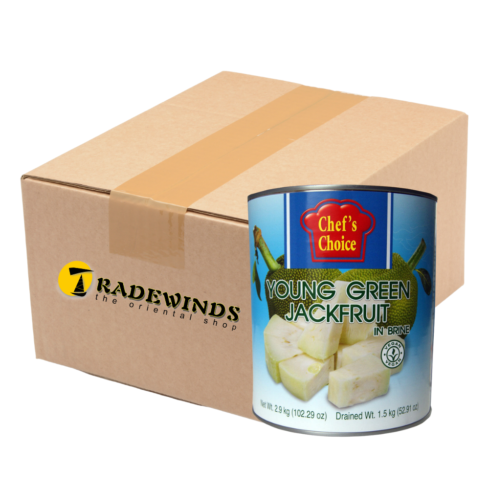 Chef's Choice Young Green Jackfruit In Brine – 6x2.9kg