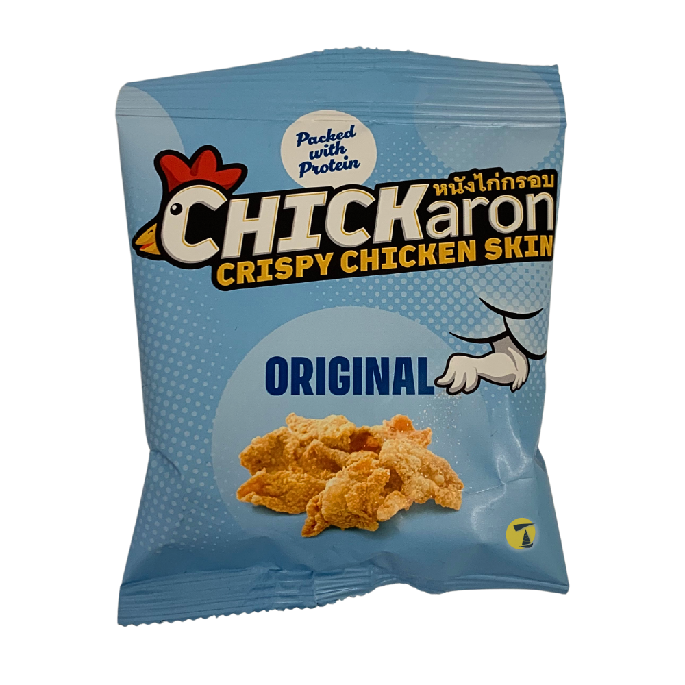 Chickaron Crispy Chicken Skin Original - 10x40g