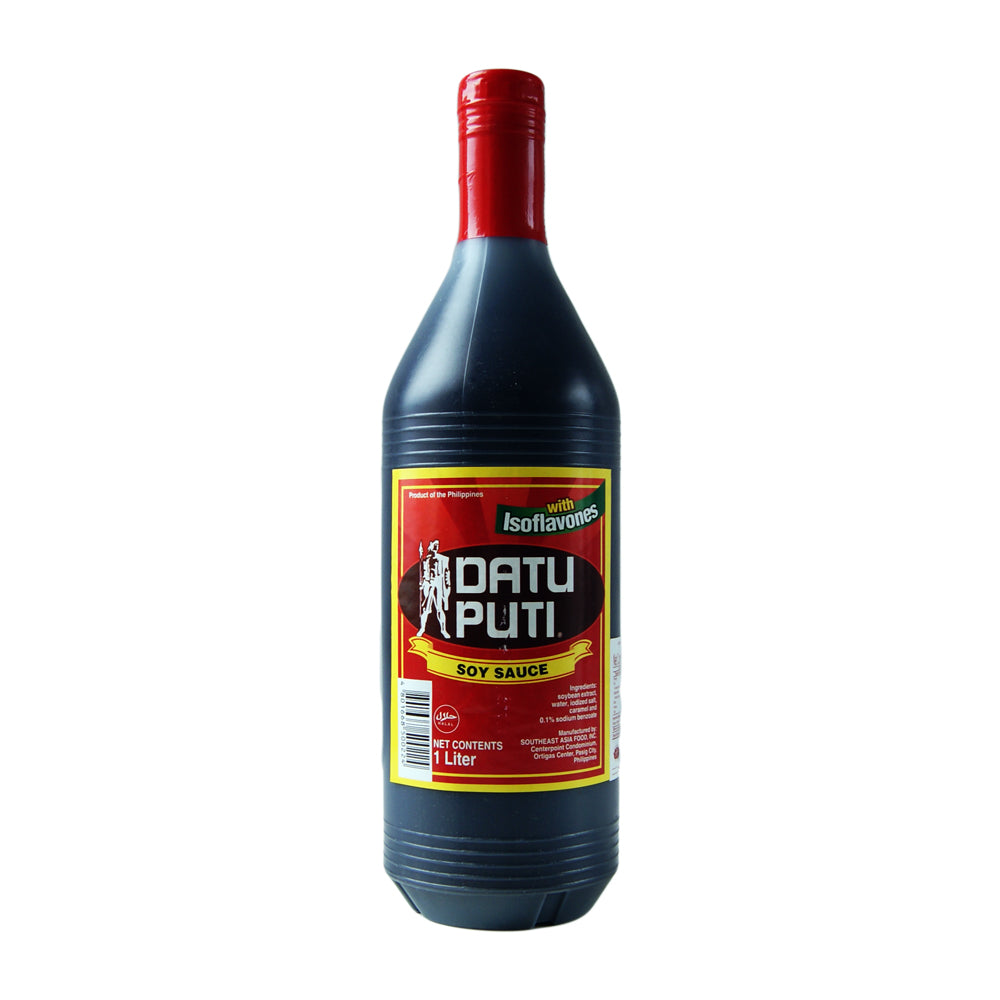 Datu Puti Soy Sauce with Isoflavones - 12x1L