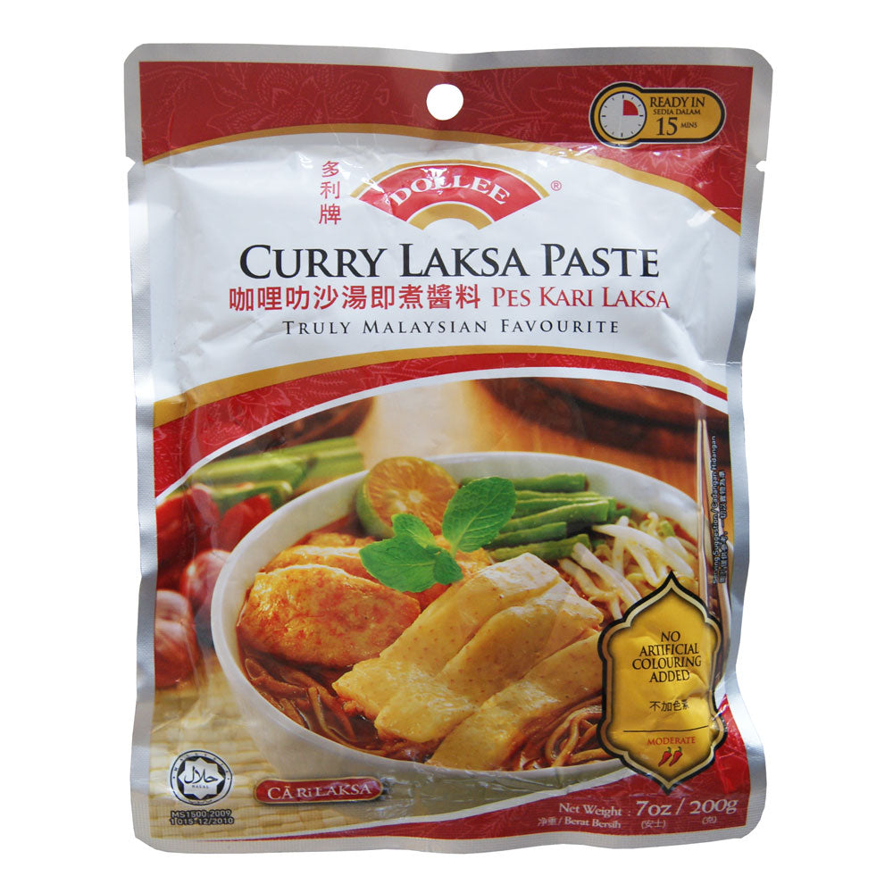 Dollee Curry Laksa Paste - 48x200g
