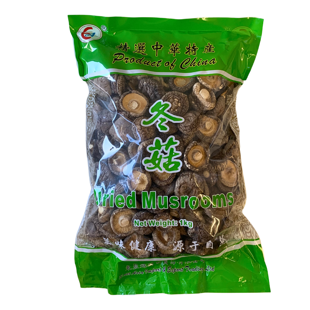 Dried Mushroom (4-5cm) - 8x1kg