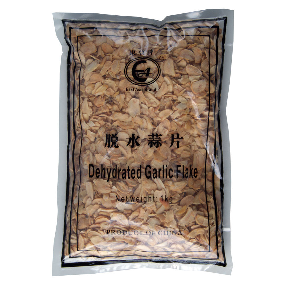 East Asia Brand Dehydrated Garlic Flakes - 20x1kg