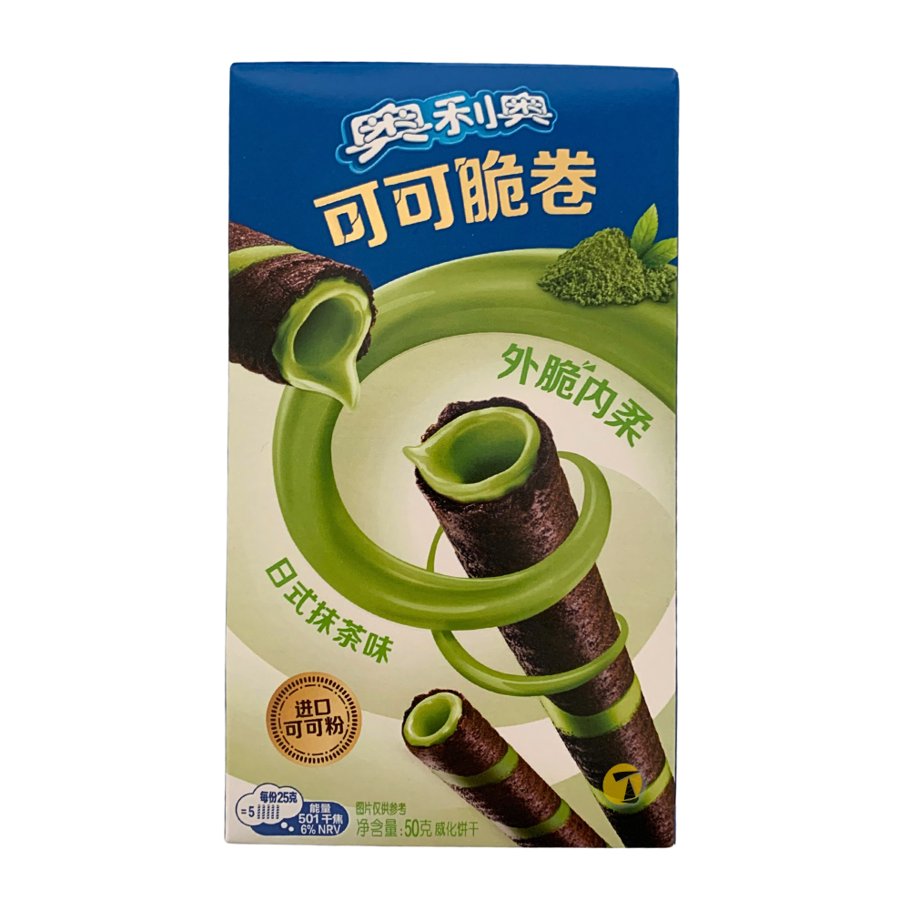 Oreo Wafer Roll Green Tea Flavour - 24x55g