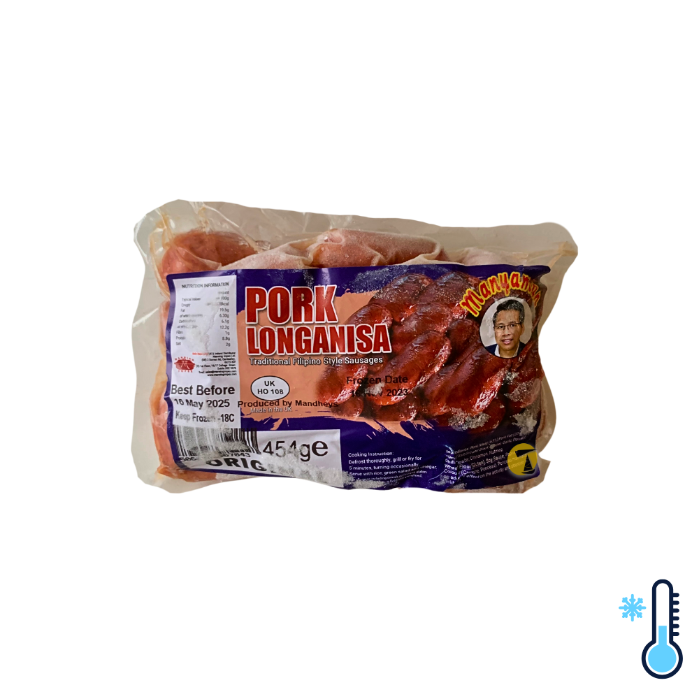 FZN Mandhey's Manyaman Pork Longanisa - Original - 12x454g