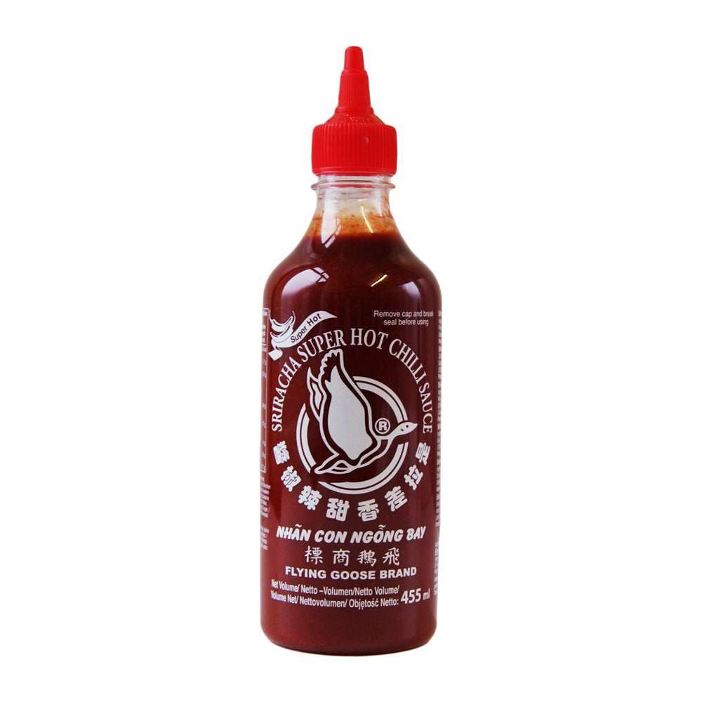Flying Goose Sriracha Super Hot Chilli Sauce - 12x455ml