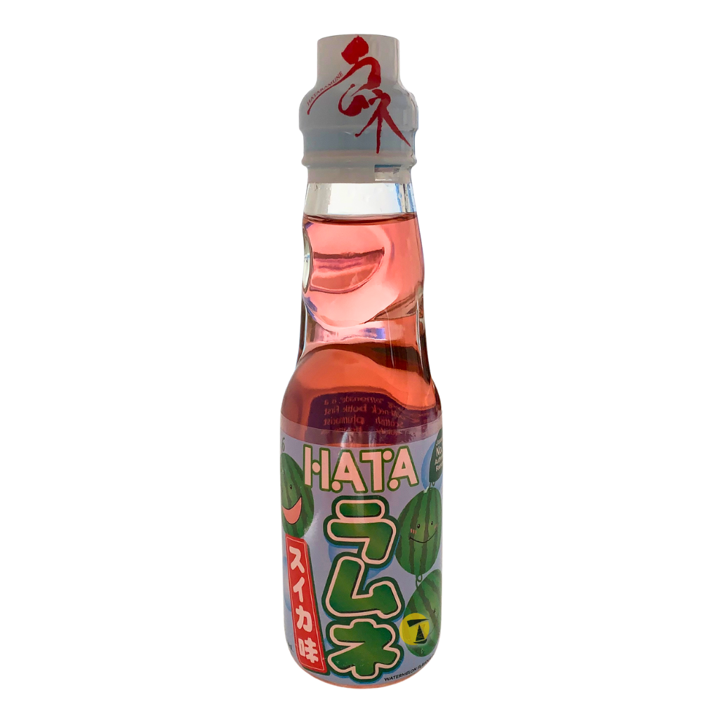 Hatakosen Watermelon Ramune - 18x200ml