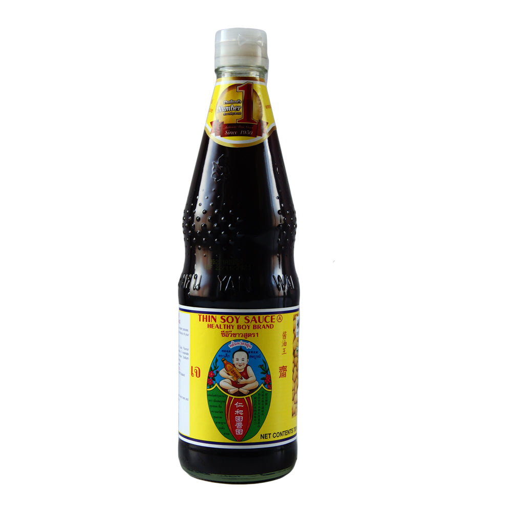 Healthy Boy Thin Soy Sauce - 12x700ml