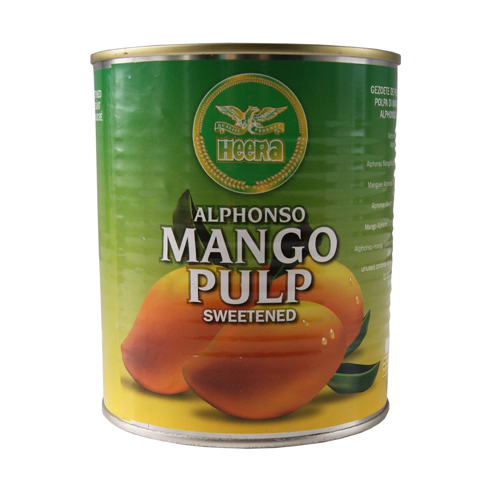Heera Alphonso Mango Pulp Sweetened - 6x850g