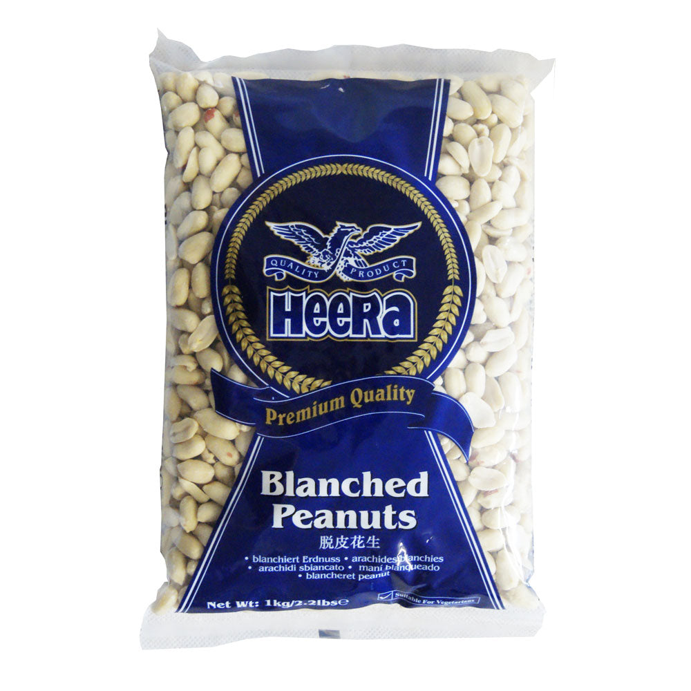 Heera Blanched Peanuts - 6x1kg