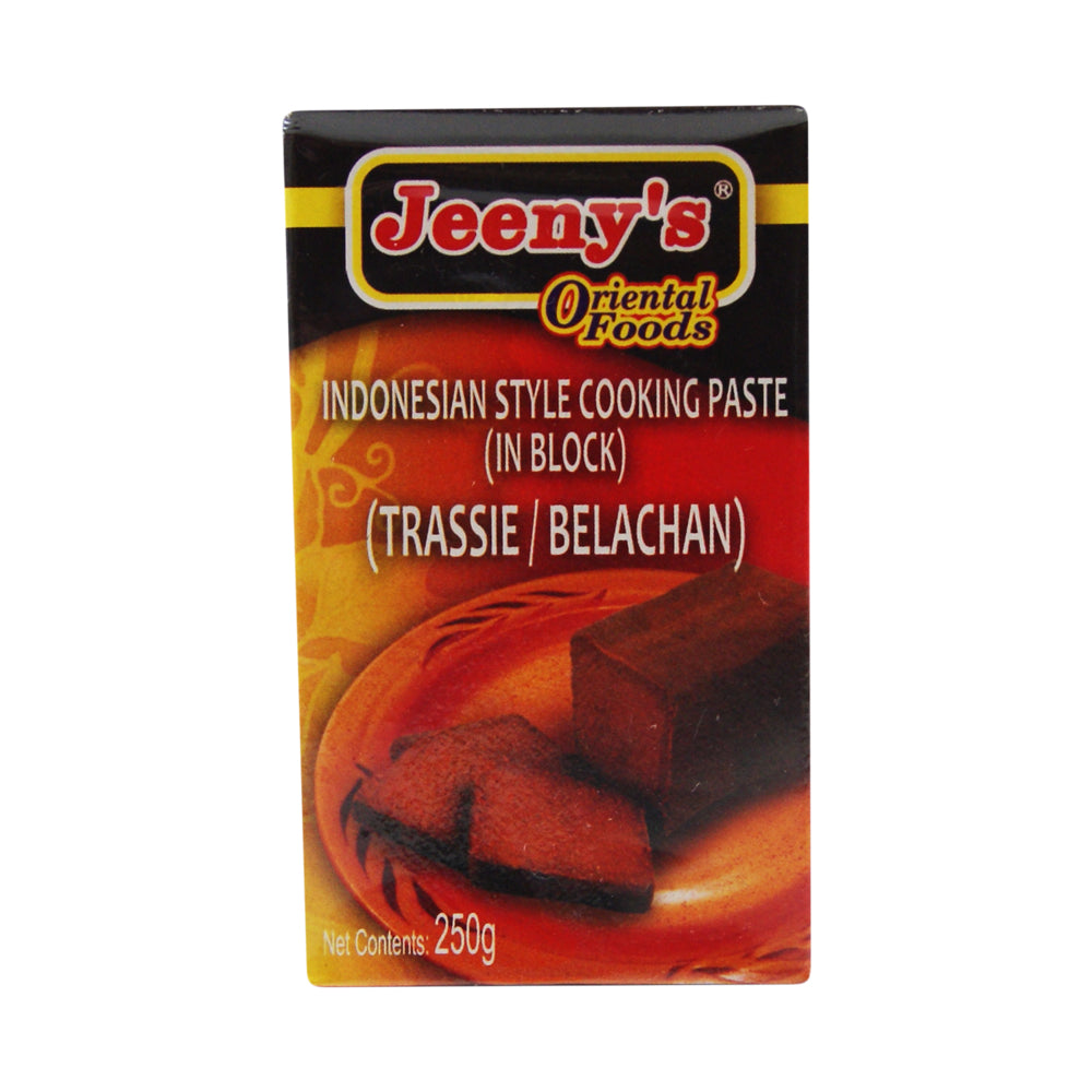 Jeeny's Indonesian Belachan Cooking Paste - Block - 100x250g