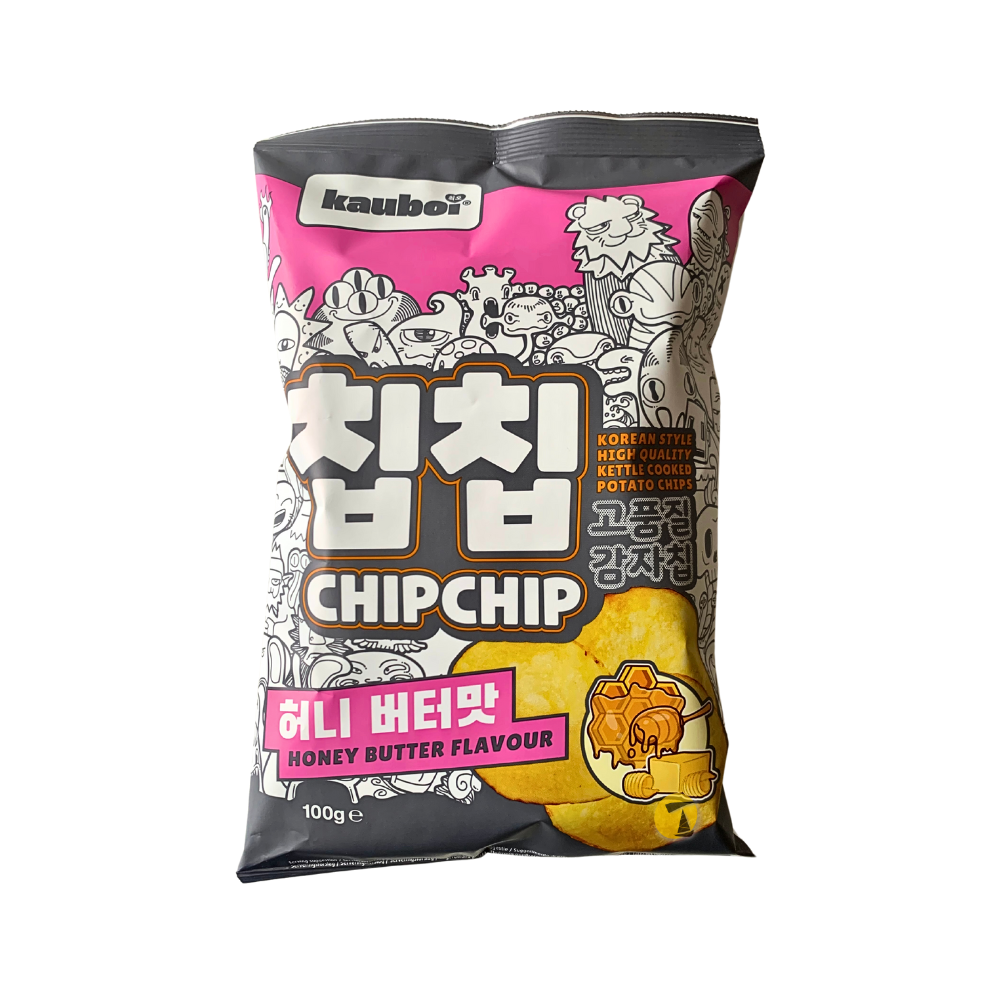 Kauboi Chip Chip Honey Butter Flavour - 10x100g