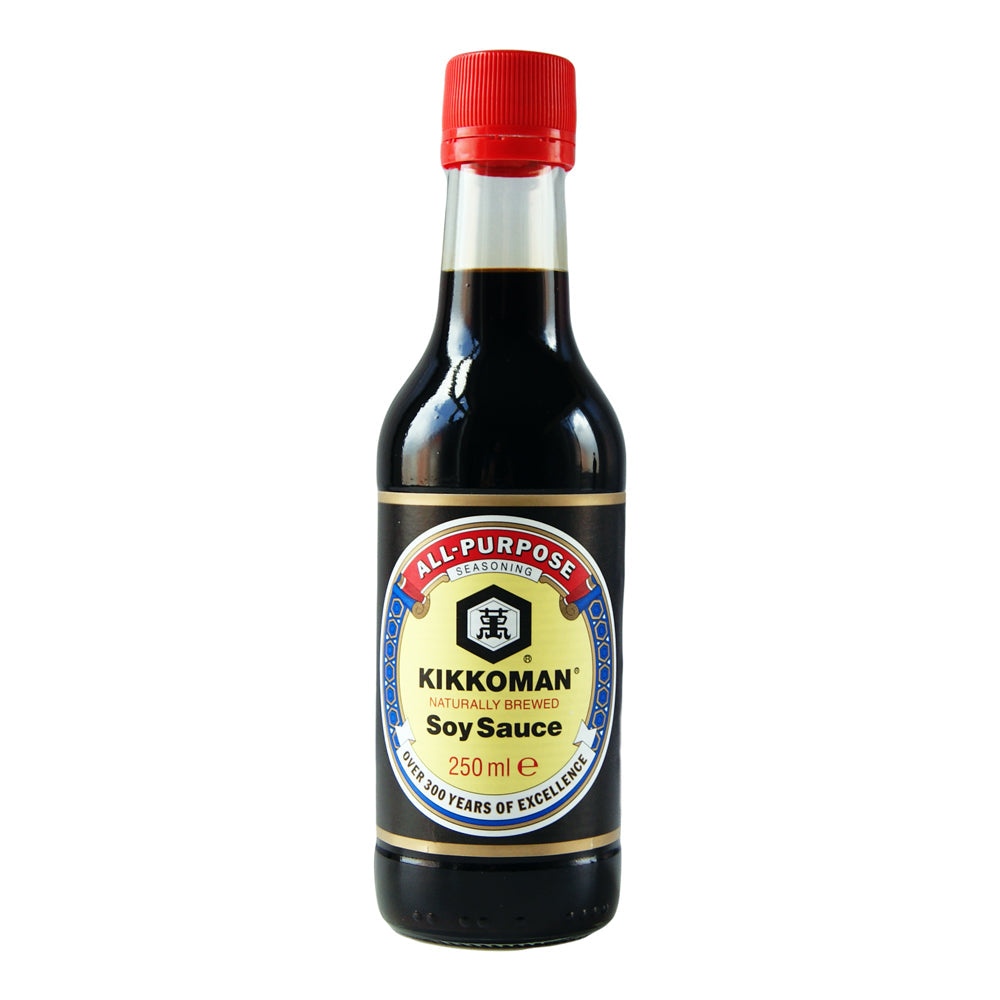 Kikkoman Naturally Brewed Soy Sauce - 12x250ml