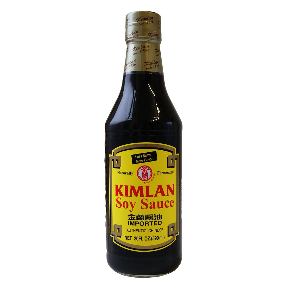 Kimlan Soy Sauce (English Version) - 12x590ml