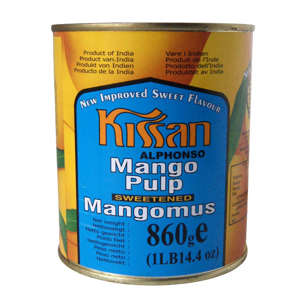 Kissan Alphonso Mango Pulp Sweetened - 6x860g