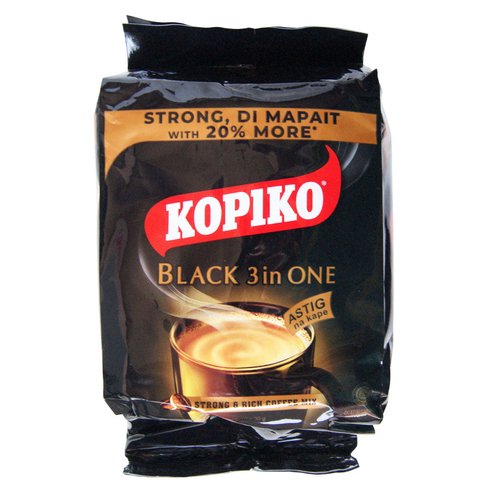 Kopiko Black 3 in 1 Coffee - 24x(10x30g)