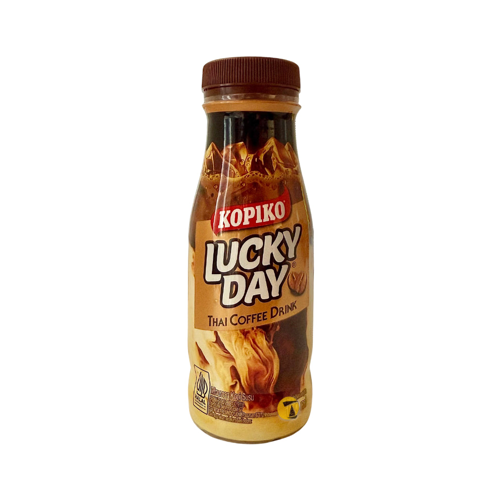 Kopiko Lucky Day Thai Coffee Drink - 24x180ml