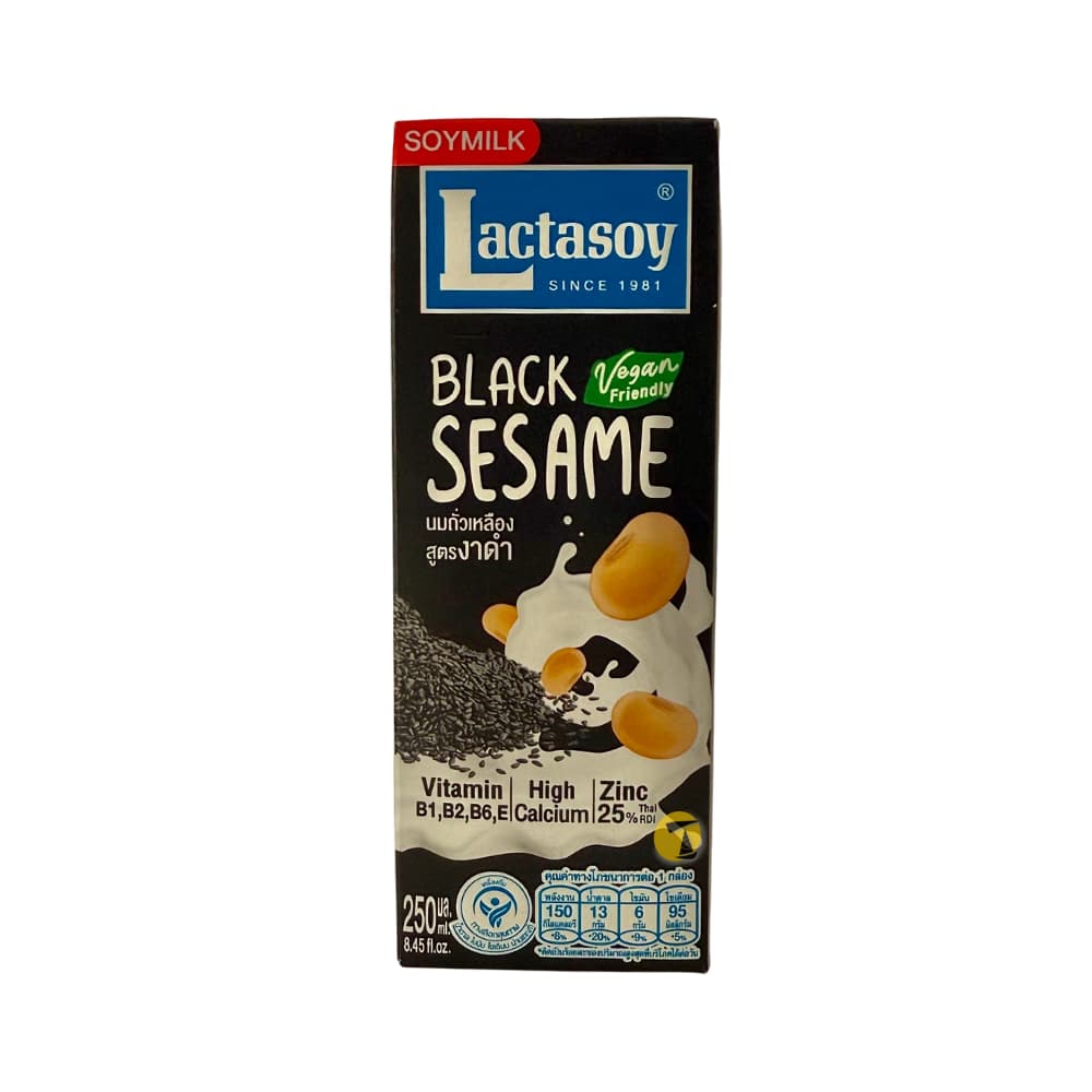 Lactasoy Black Sesame Soya Milk - 24x250ml