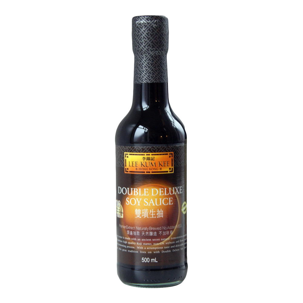 Lee Kum Kee Double Deluxe Soy Sauce - 12x500ml