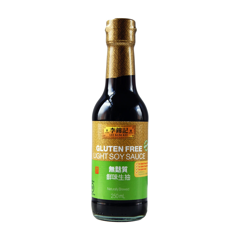 Lee Kum Kee Gluten Free Light Soy Sauce - 12x250ml