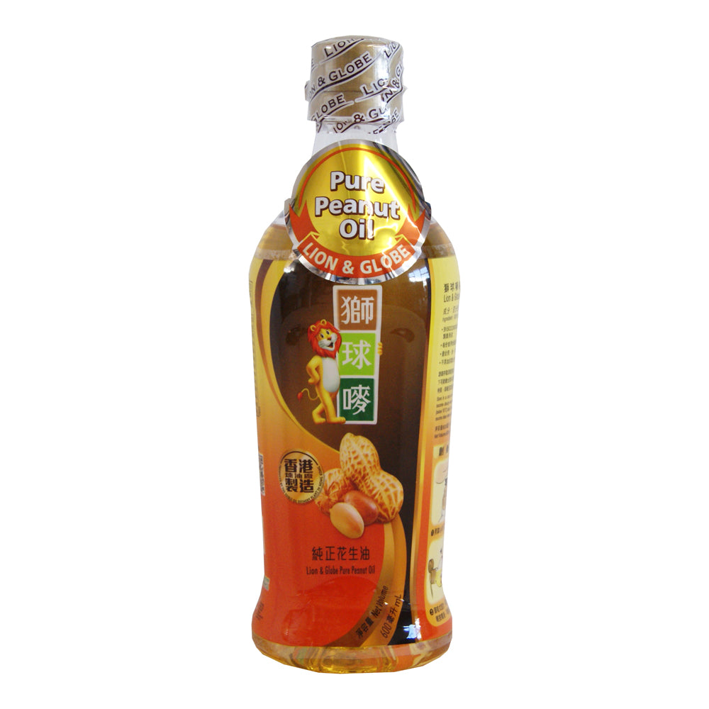 Lion & Globe Peanut Oil - 24x600ml