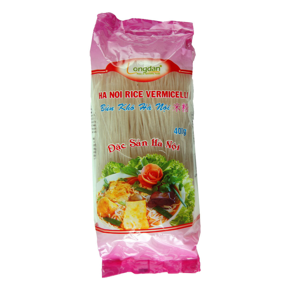Longdan 0.8mm Ha Noi Rice Vermicelli - 30x400g