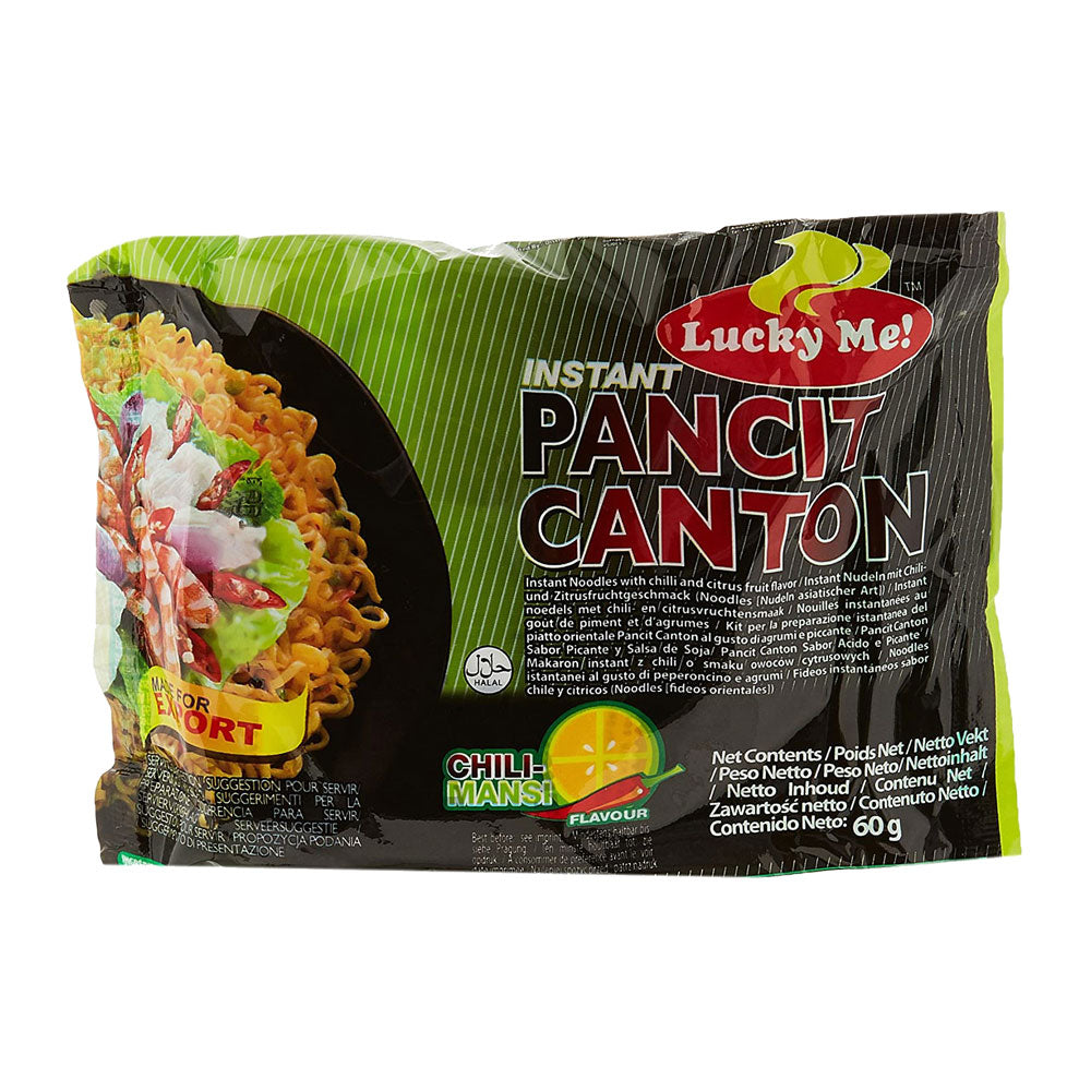Lucky Me Instant Pancit Canton Noodles - Chilli Mansi Flavour - 72x60g