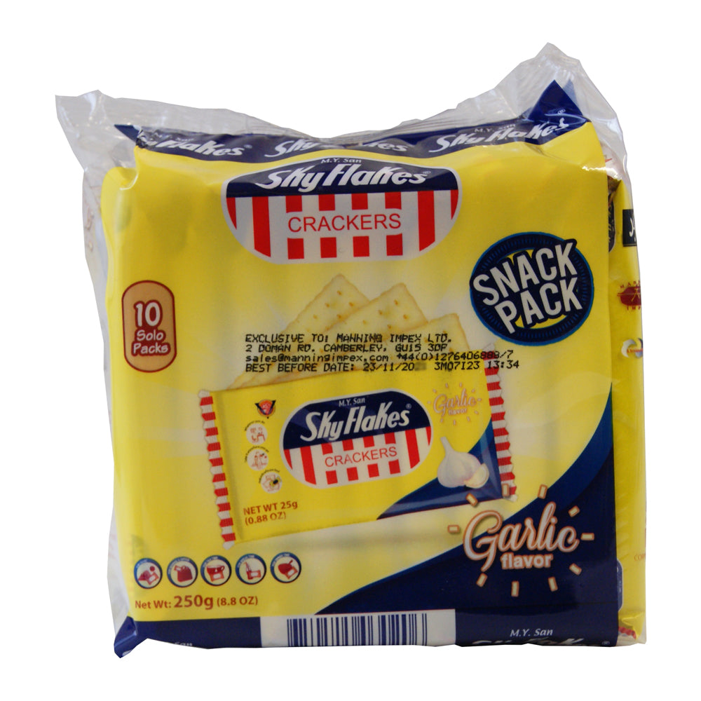 Sky Flakes Crackers Garlic Flavour - 20x(10x25g)