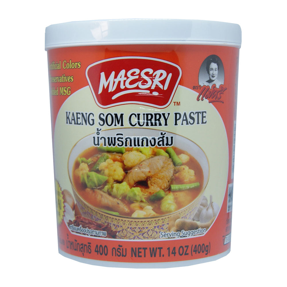 Maesri Kaeng Som Curry Paste - 12x400g