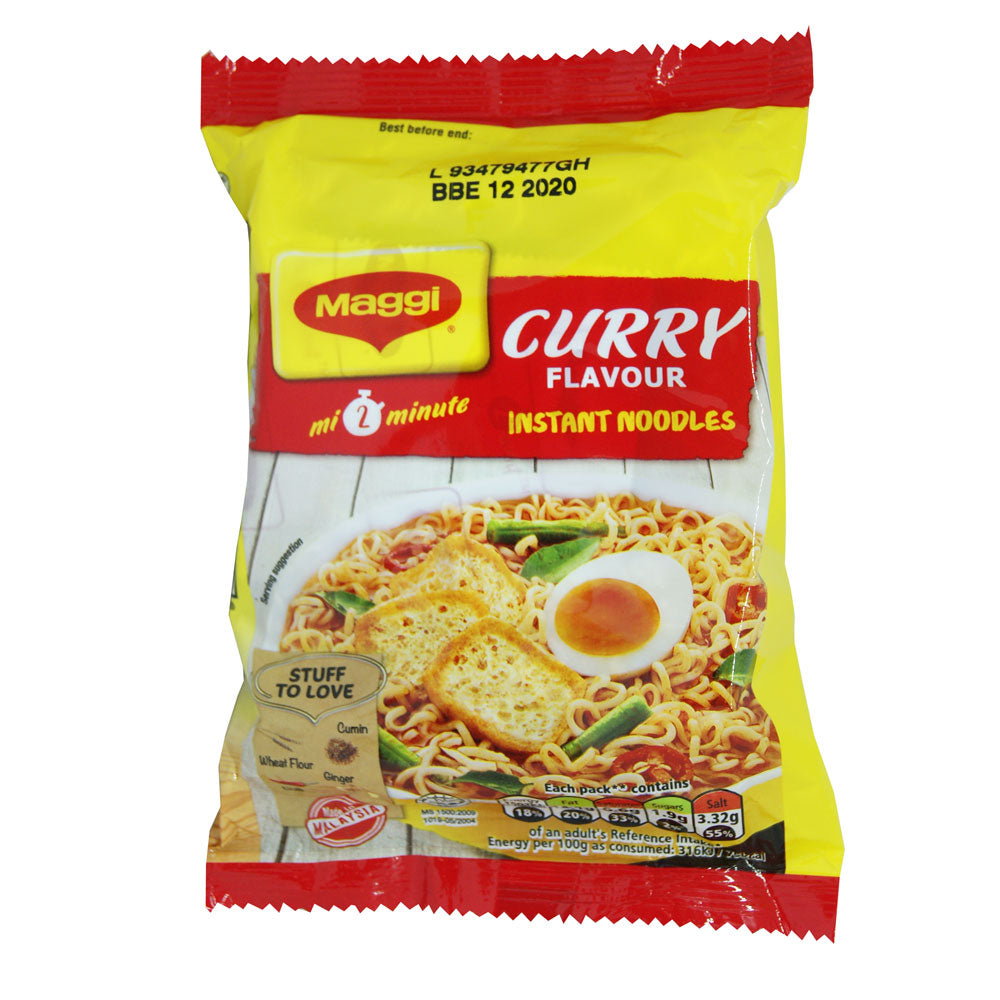 Maggi Curry Flavour Noodles - 30x79g