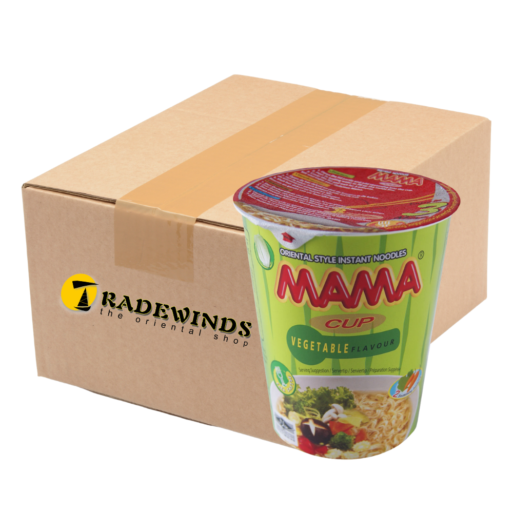 Mama Cup Noodles Vegetable Flavour - 12 x 70g