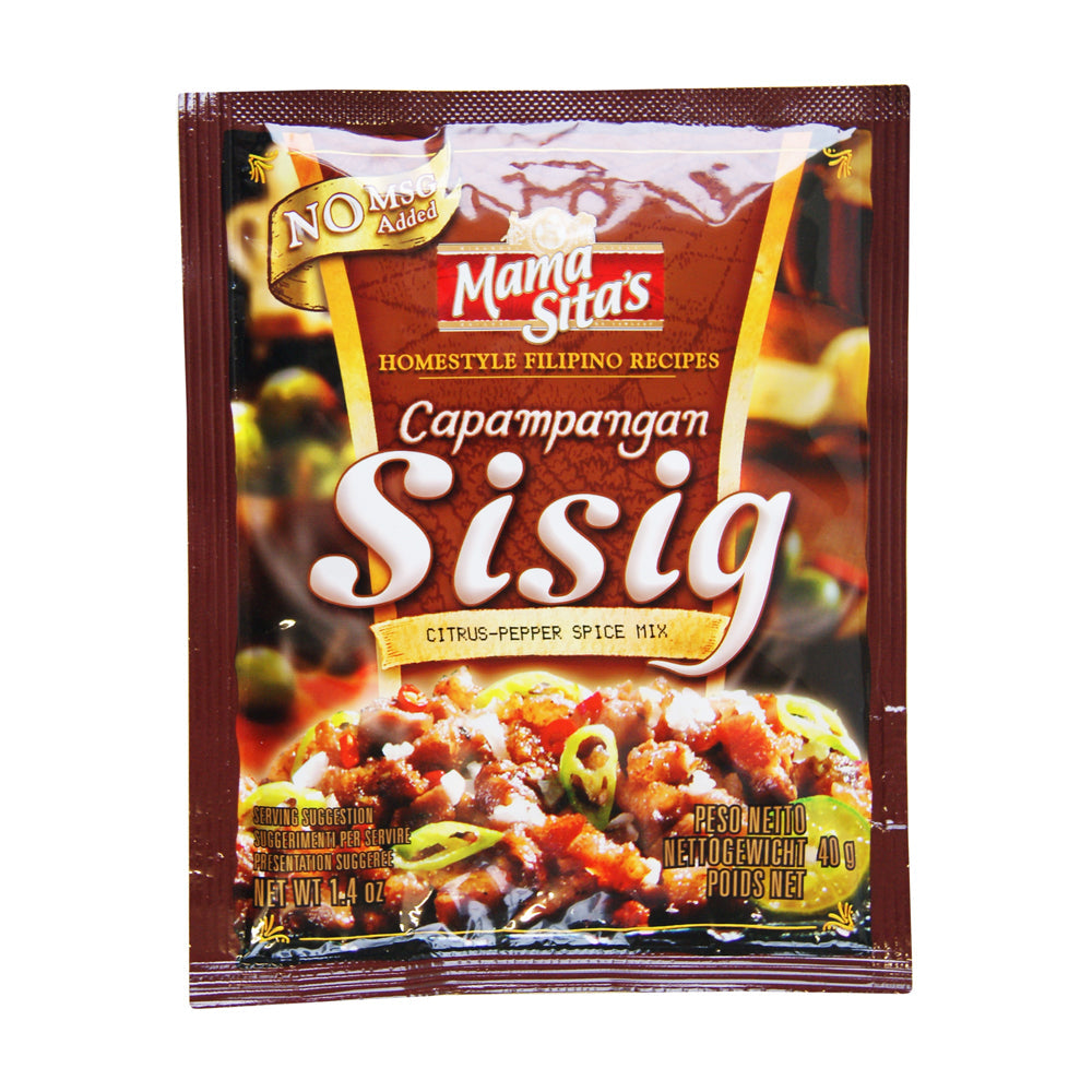 Mama Sita's Capampangan Sisig - Citrus Pepper Spice Mix - 24x40g