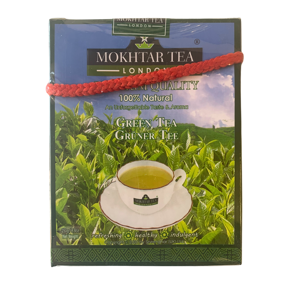 Mokhtar Tea 100% Natural Loose Green Tea - 24x250g