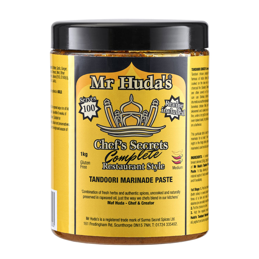 Mr Huda's Gluten Free Tandoori Marinade Paste - 1kg