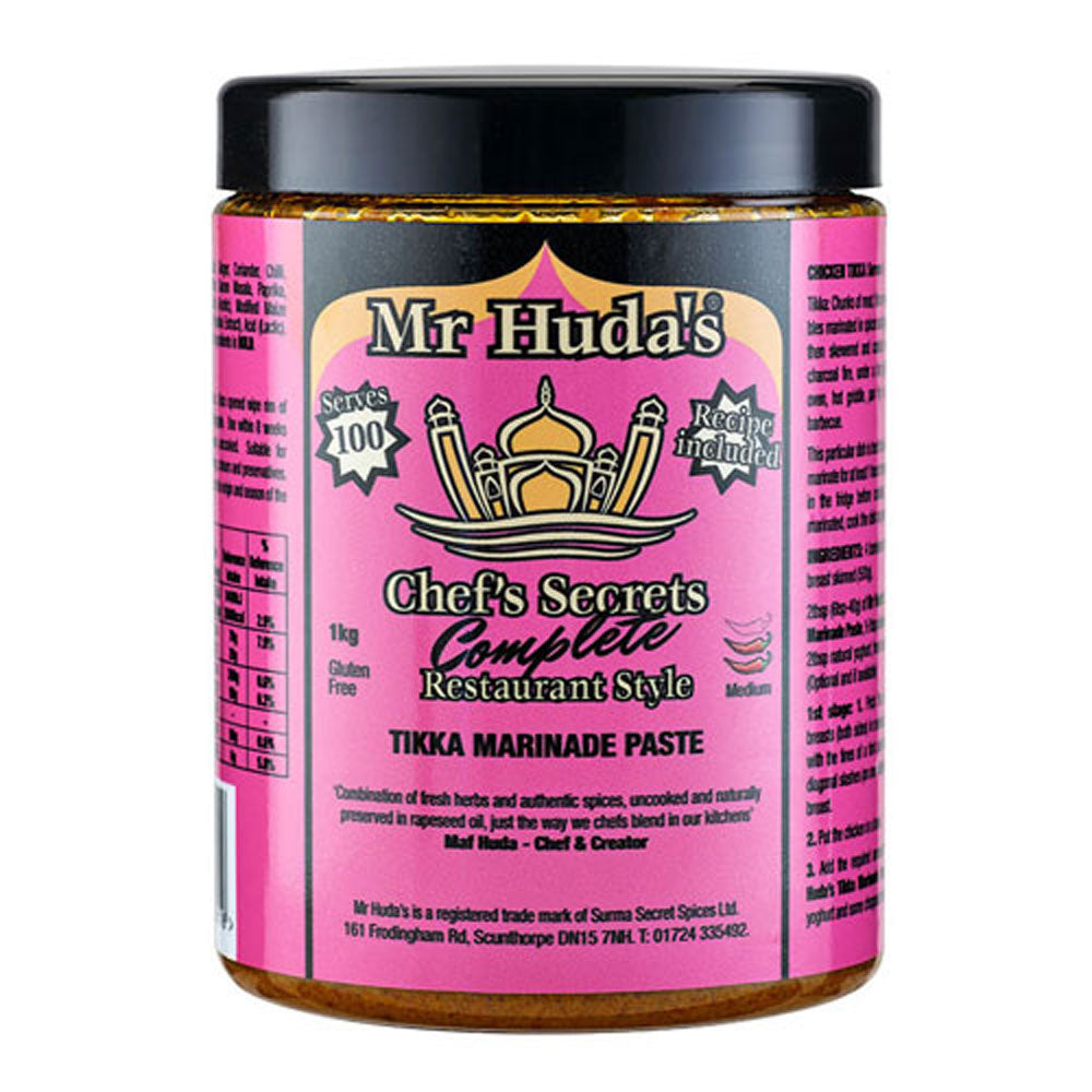 Mr Huda's Gluten Free Tikka Marinade Paste - 1kg