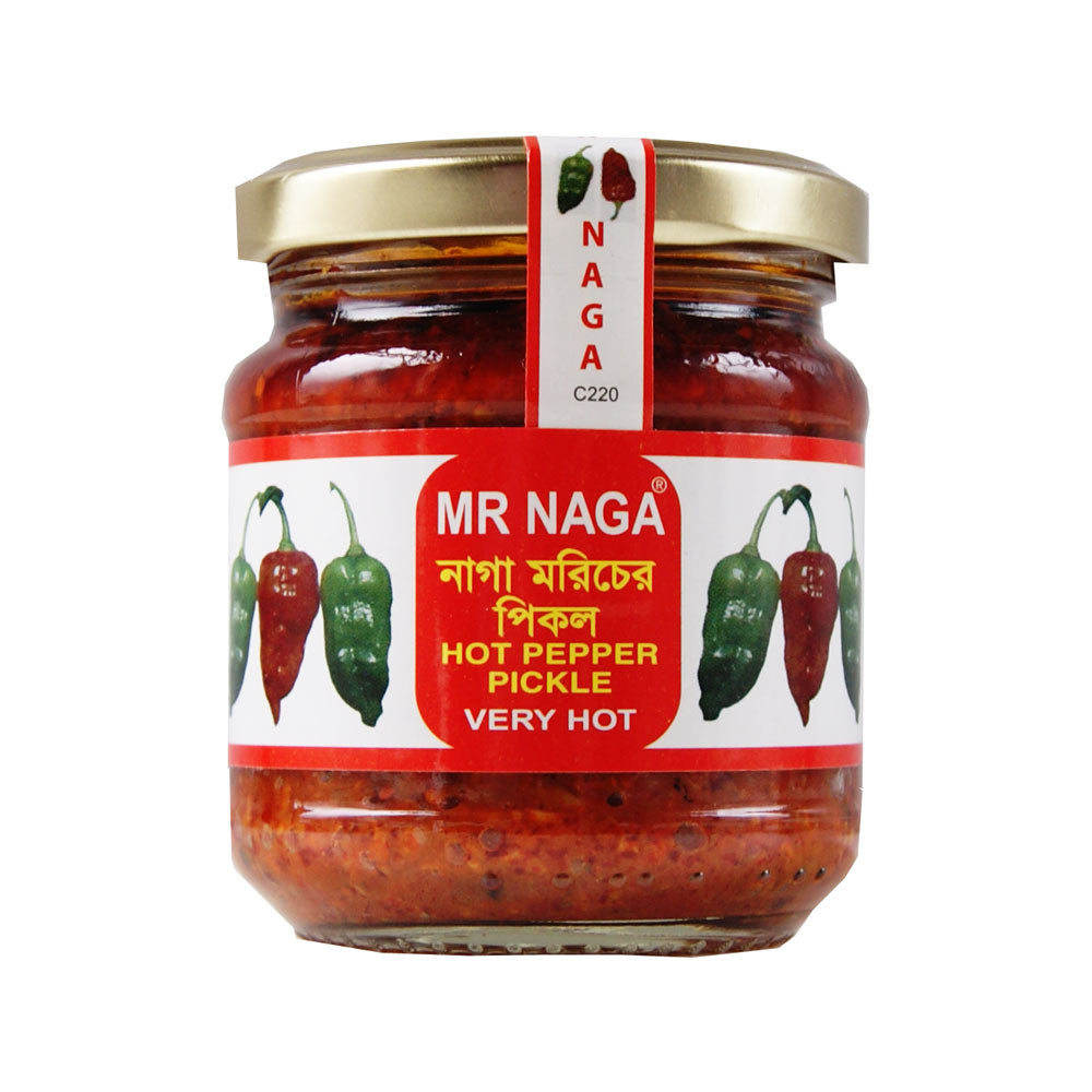 Mr Naga Hot Pepper Pickle - 36x190g