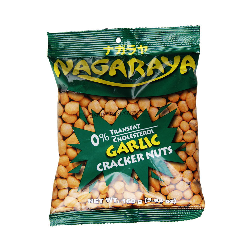 Nagaraya Garlic Cracker Nuts - 48x160g