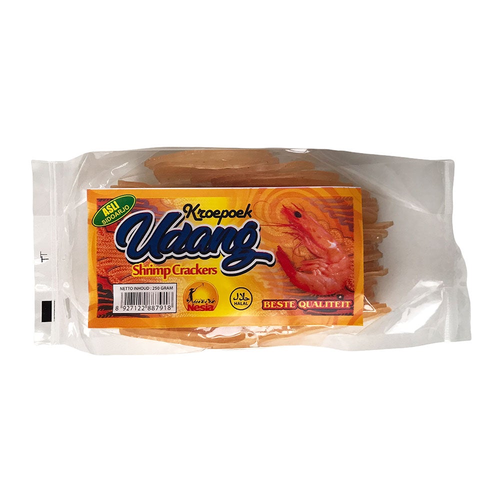 Nesia Shrimp Cracker Udang (Straight) - 40x250g