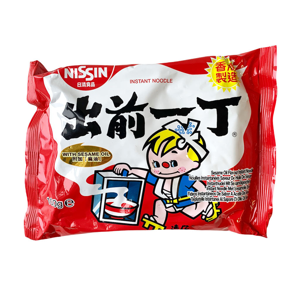 Nissin Sesame Oil Flavour Noodles Hong Kong Variety - 30x100g
