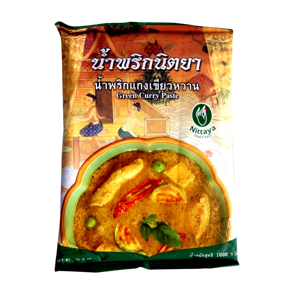 Nittaya Green Curry Paste - 1kg