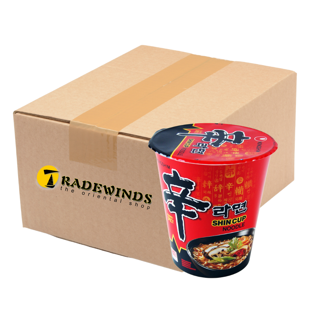 Nong Shim Shin Cup Noodle Soup - 12 Cups