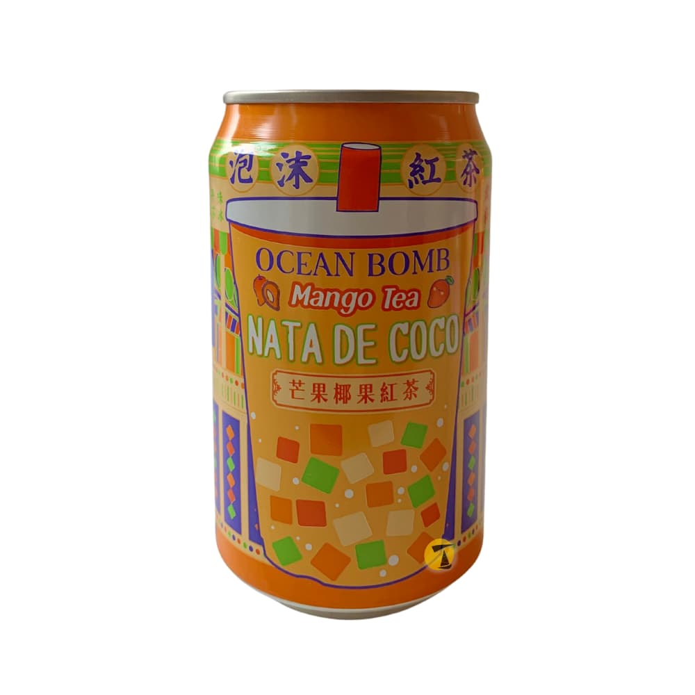 Ocean Bomb Mango Tea Nata De Coco - 24x315ml